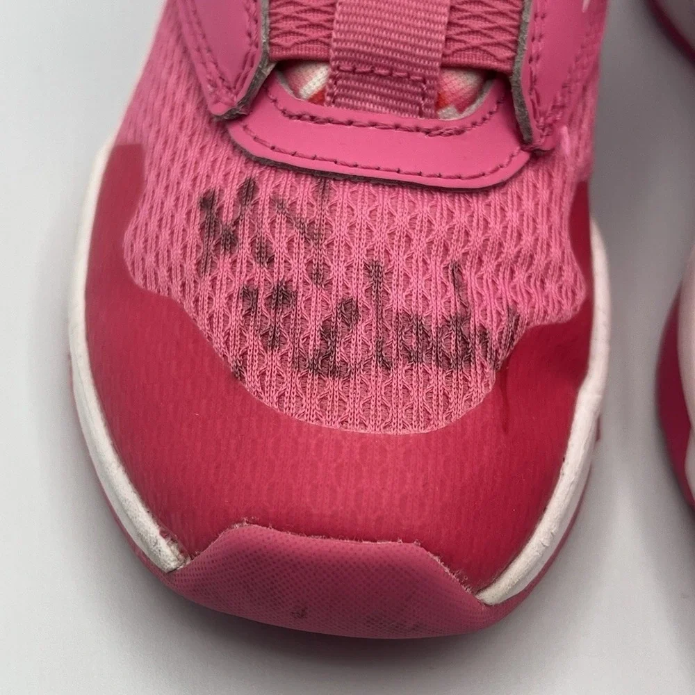 Reebok XT Sprinter Pink Slip On Running Shoes - Kids‎ Girls Size 13 USED